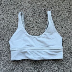 Lululemon Reversible Align White Sports Bra